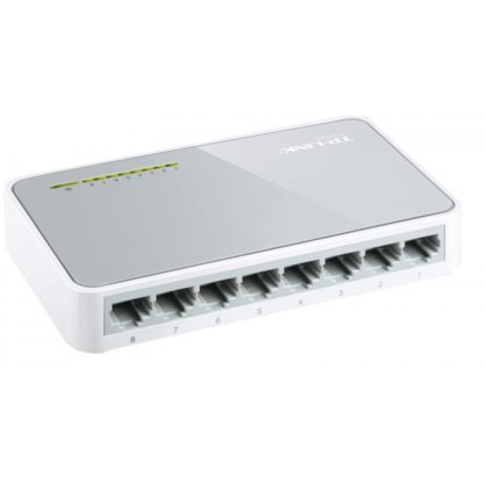 TPLink 8Port 200Mbps Desktop Switch £24.95 Satellite TV Shop UK